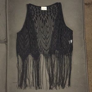 Urban Outfitters Fringe vest